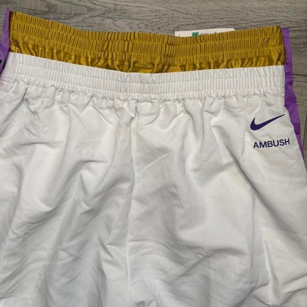Nike Ambush white and purple track pants size xl woman